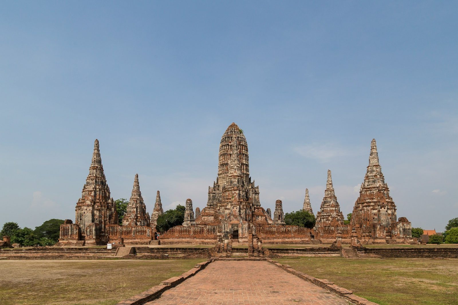 a large group of buildings sitting next to each other