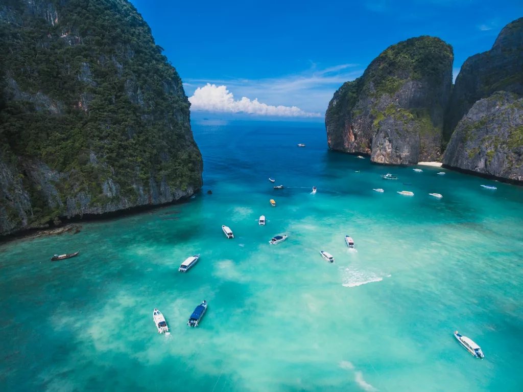 aerial photography of body of water thailand plan your dream trip