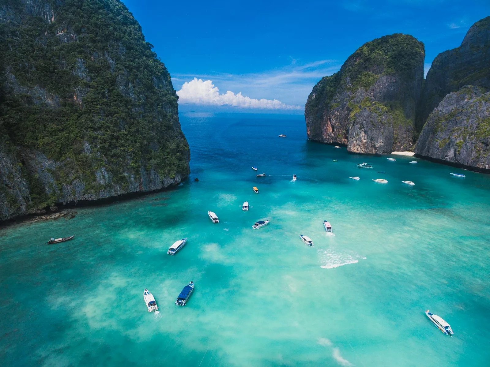 aerial photography of body of water thailand plan your dream trip